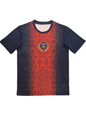 Paris saint-germain maillot de football spécial pour adulte rouge et bleu marine kit de football pour homme haut de sport 2025-2026